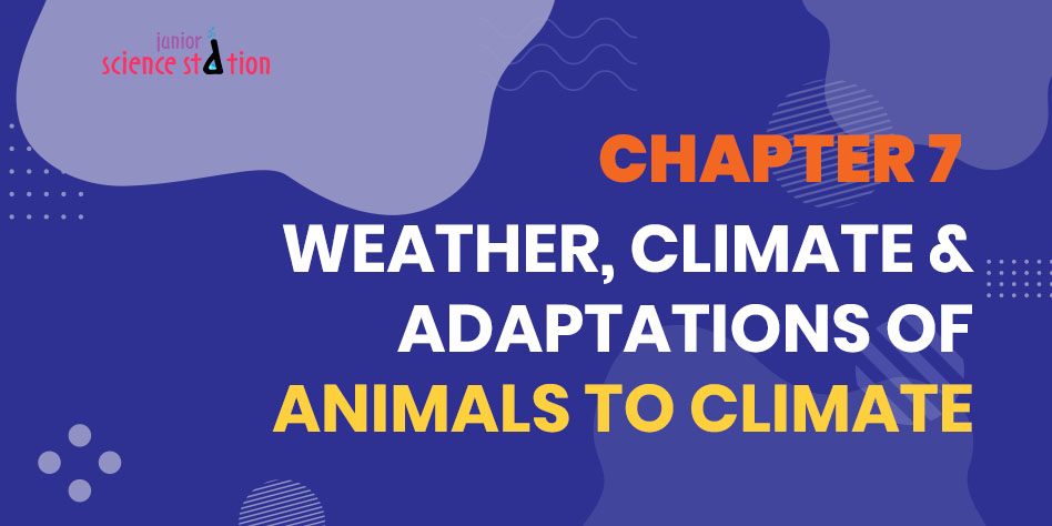 Chapter 7 - Weather, Climate & Adaptations of Animals to Climate